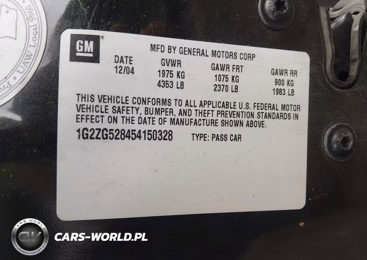 2005 Pontiac G6 VIN:1G2ZG528454150328 - 9