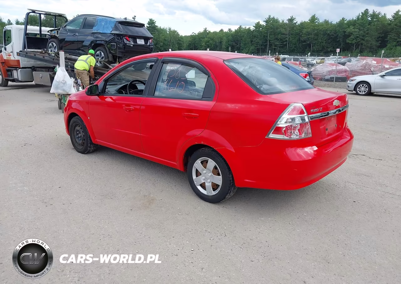 2009 Chevrolet Aveo Lt VIN:KL1TD56E69B365955 - 3
