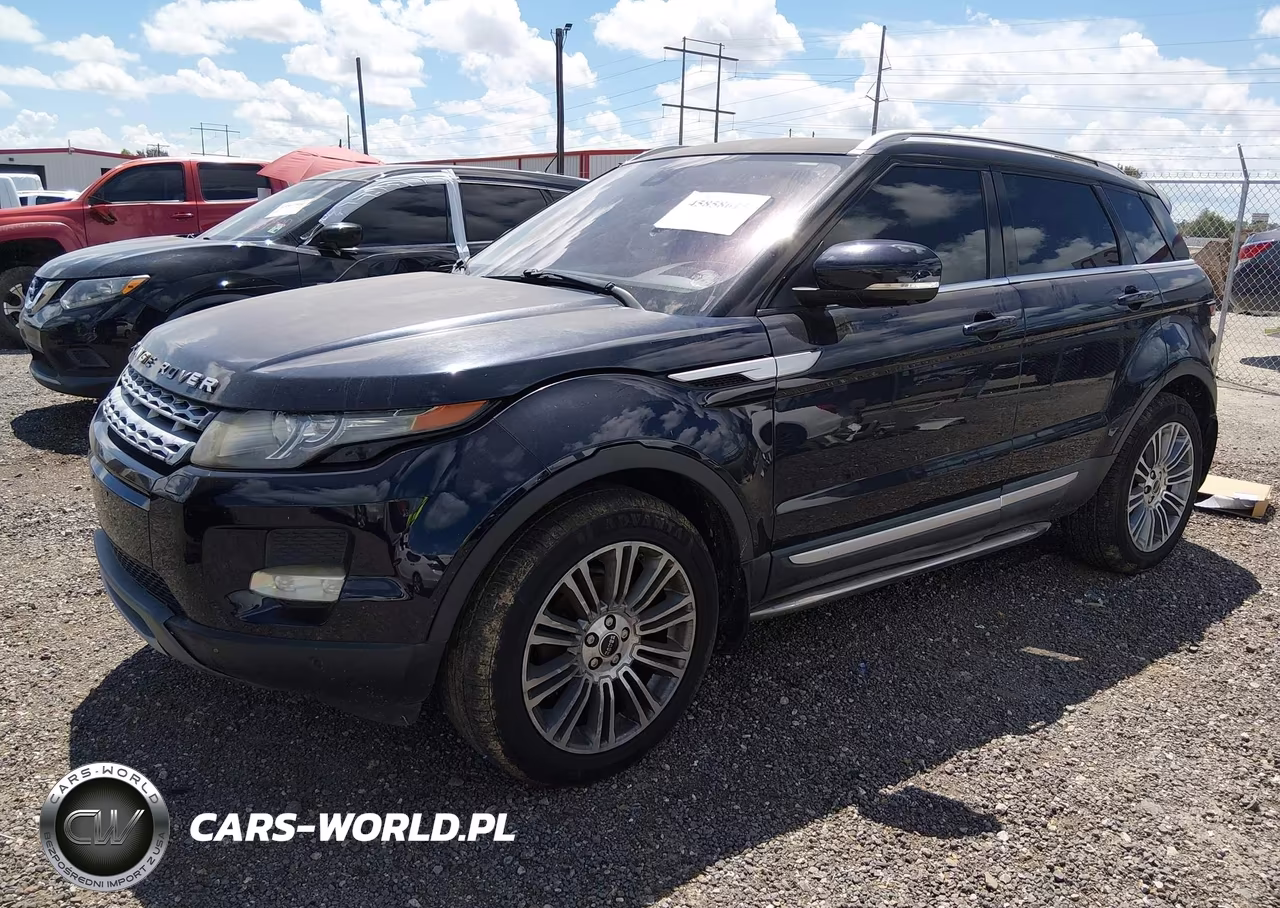 2012 Land Rover Range Rover Evoque Prestige Premium VIN:SALVV2BG6CH606754 - 2