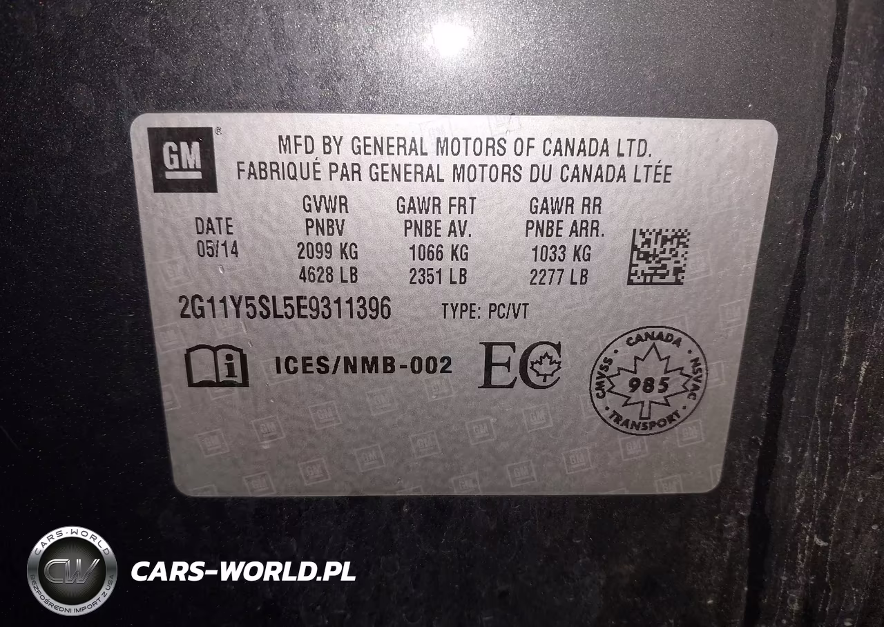 2014 Chevrolet Impala 1Ls VIN:2G11Y5SL5E9311396 - 9