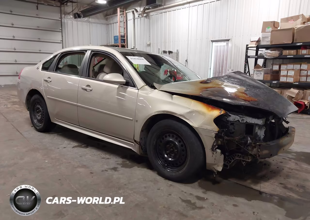 2009 Chevrolet Impala Ls VIN:2G1WB57K591169062 - 1
