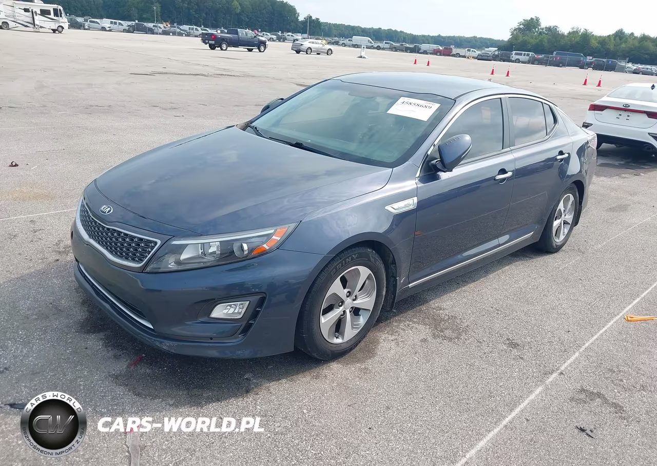2015 Kia Optima Hybrid VIN:KNAGM4AD4F5082917 - 2