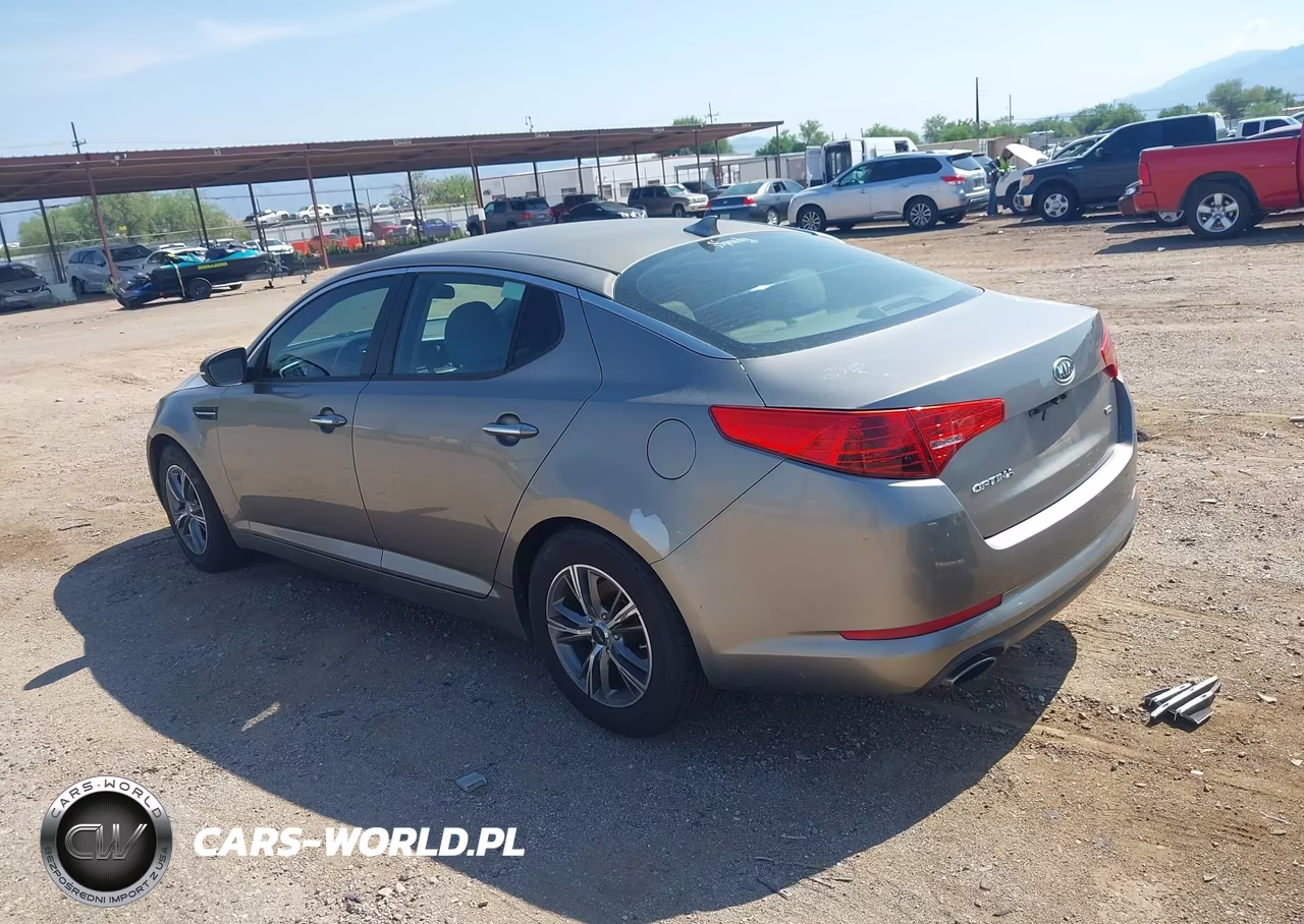 2012 Kia Optima Lx VIN:5XXGM4A77CG054338 - 3
