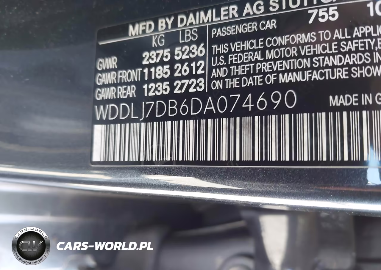 2013 Mercedes-Benz Cls 550 VIN:WDDLJ7DB6DA074690 - 9