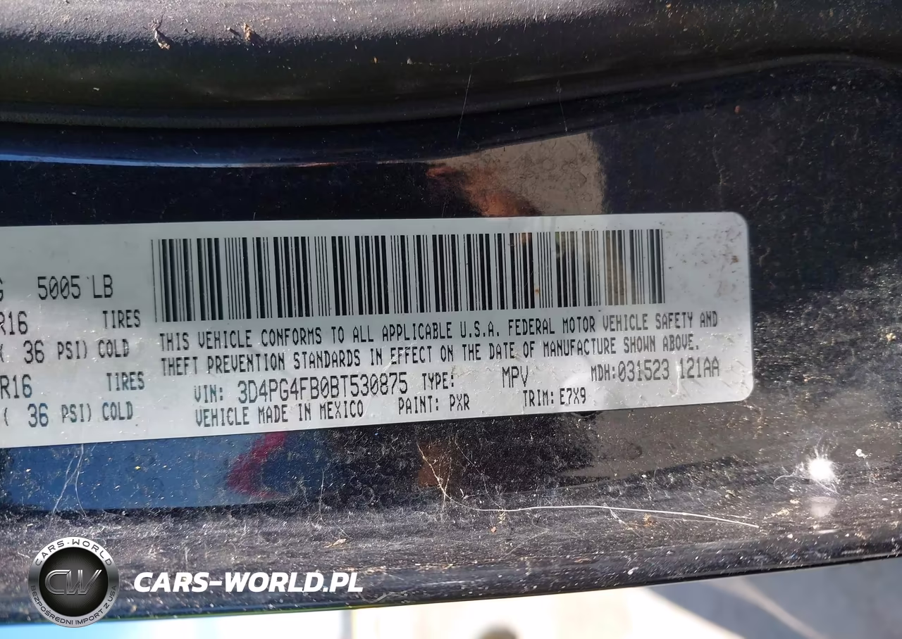 2011 Dodge Journey Express VIN:3D4PG4FB0BT530875 - 9