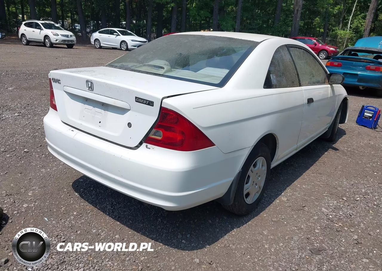 2001 Honda Civic Lx VIN:1HGEM22511L106165 - 4