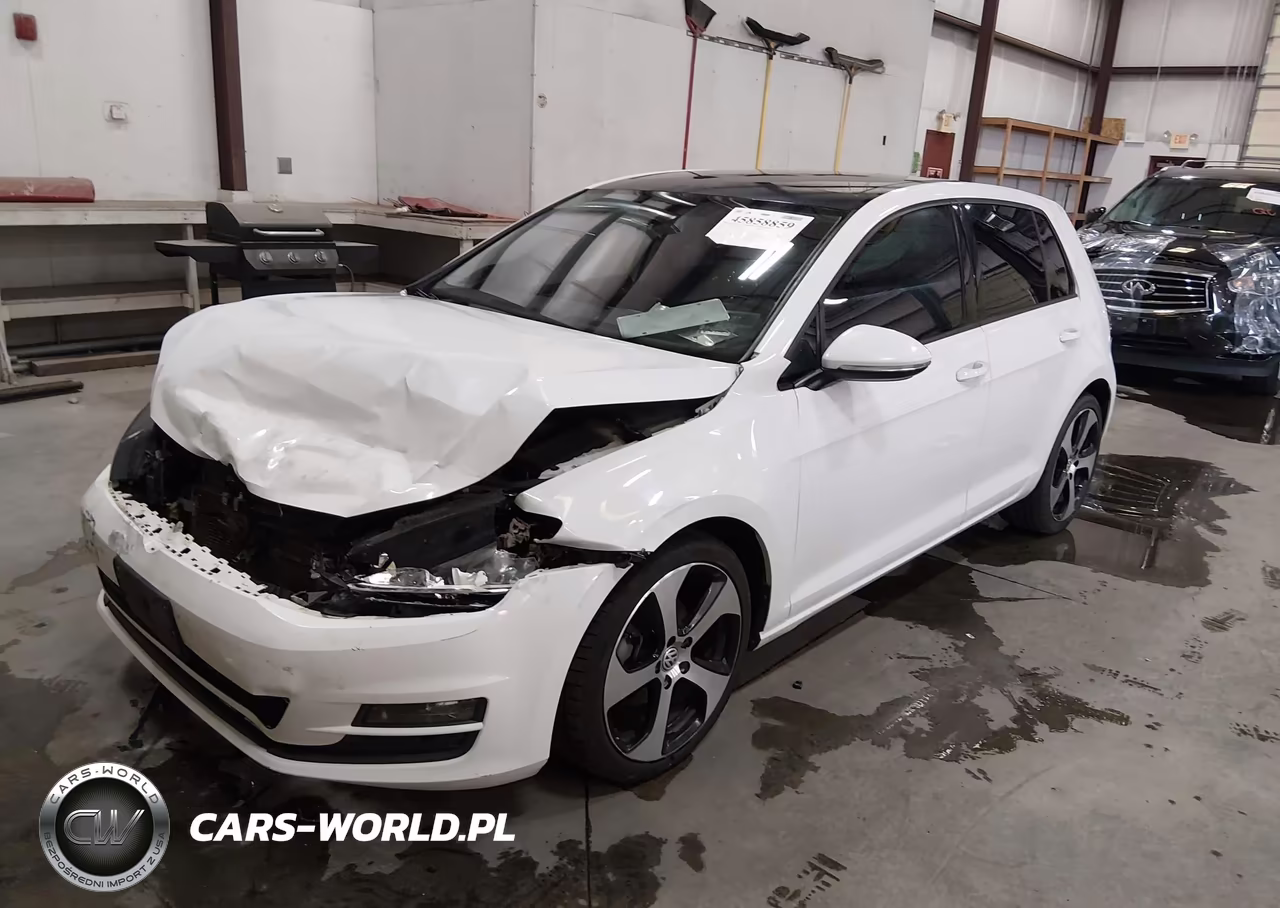 2015 Volkswagen Golf Tdi Se 4-Door VIN:3VW2A7AU1FM018574 - 2