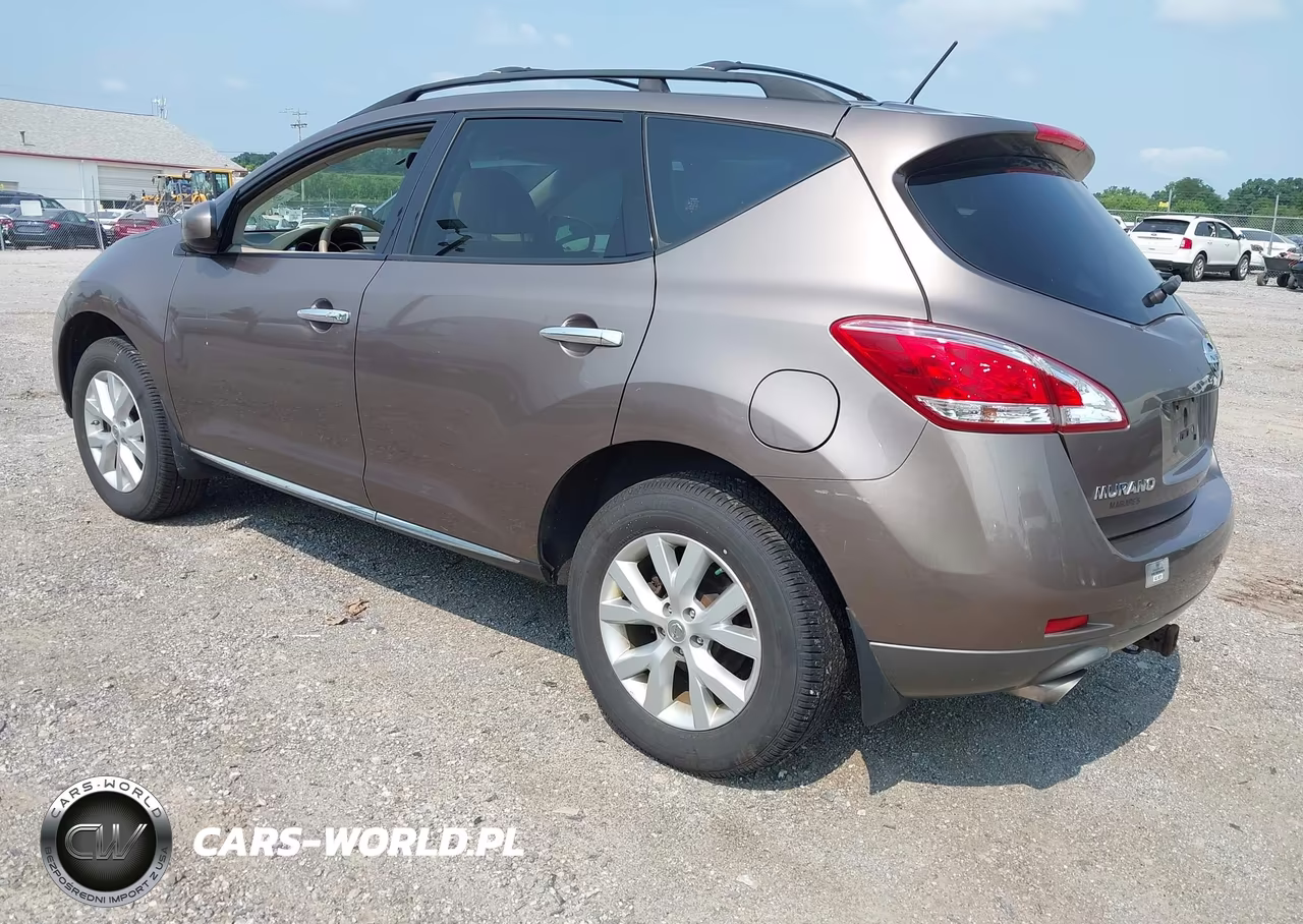 2013 Nissan Murano Sv VIN:JN8AZ1MW9DW309827 - 3