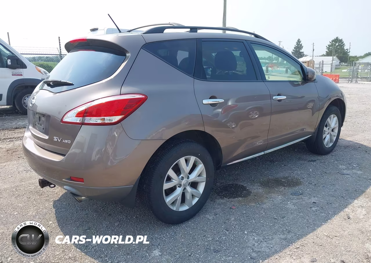 2013 Nissan Murano Sv VIN:JN8AZ1MW9DW309827 - 4