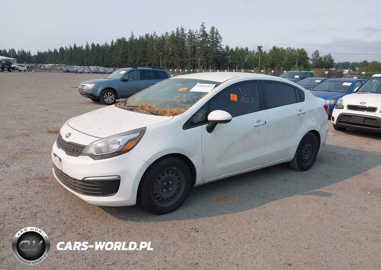 2016 Kia Rio Lx VIN:KNADM4A33G6638432 - 2