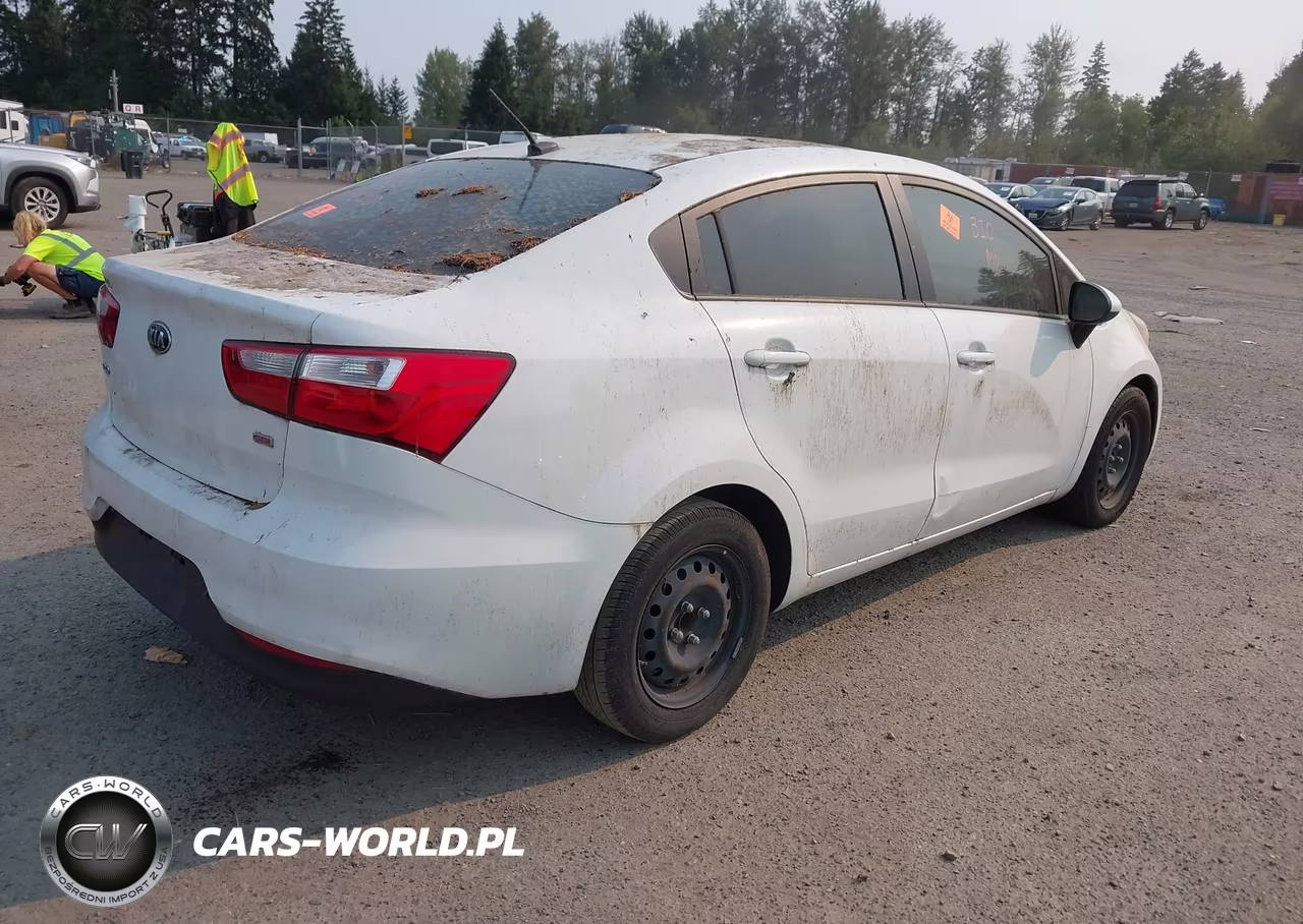 2016 Kia Rio Lx VIN:KNADM4A33G6638432 - 4