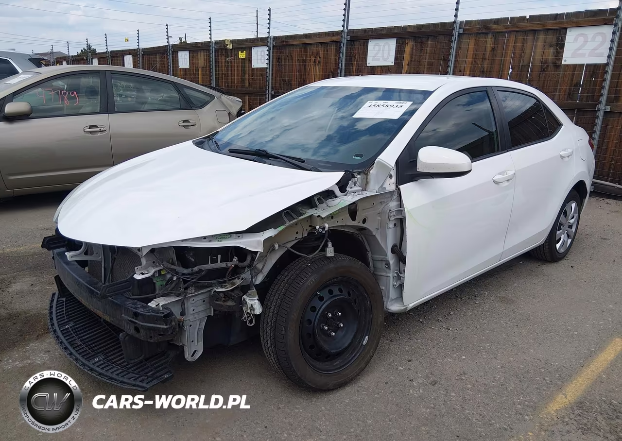 2015 Toyota Corolla Le VIN:5YFBURHE6FP266333 - 2