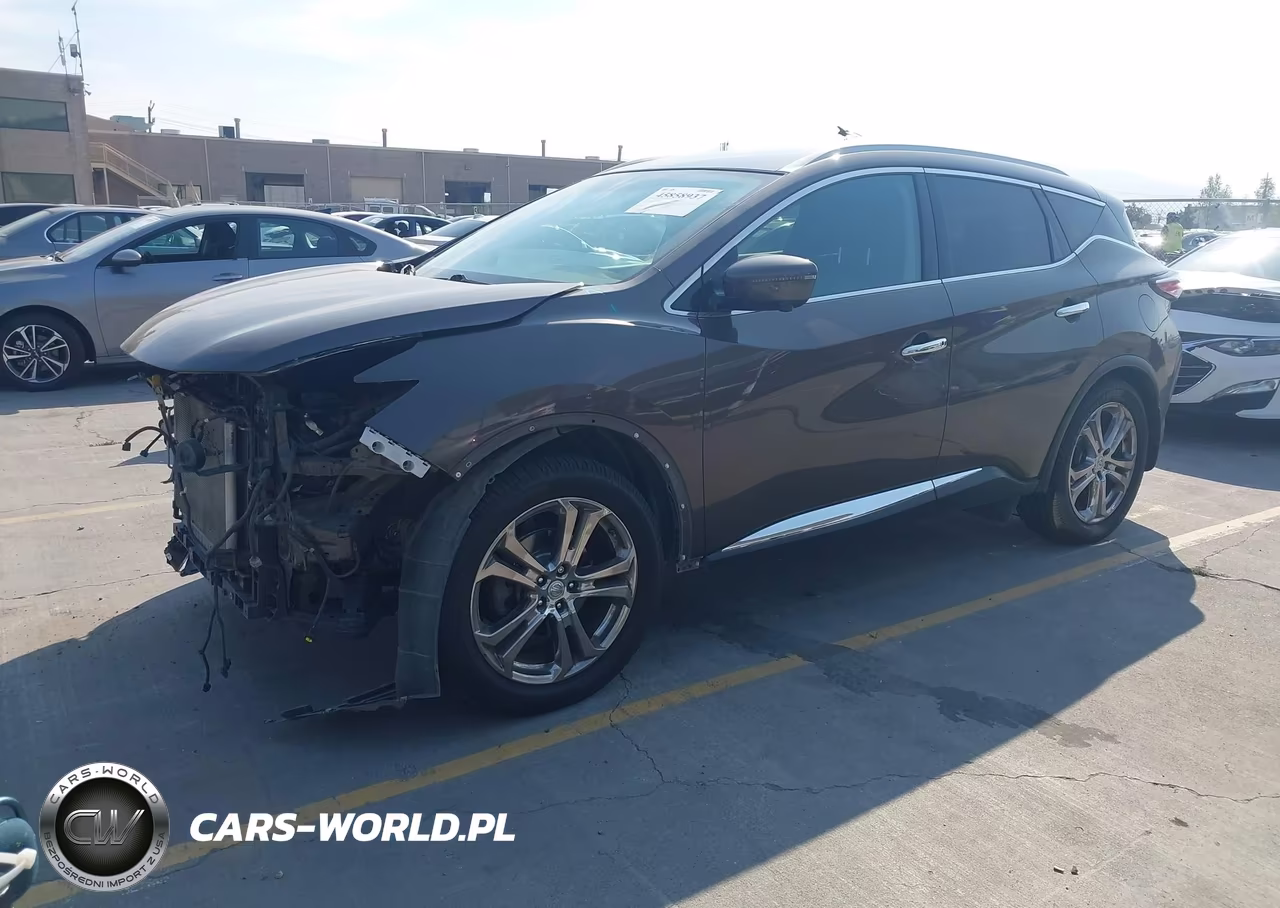 2018 Nissan Murano Platinum VIN:5N1AZ2MG7JN138244 - 2