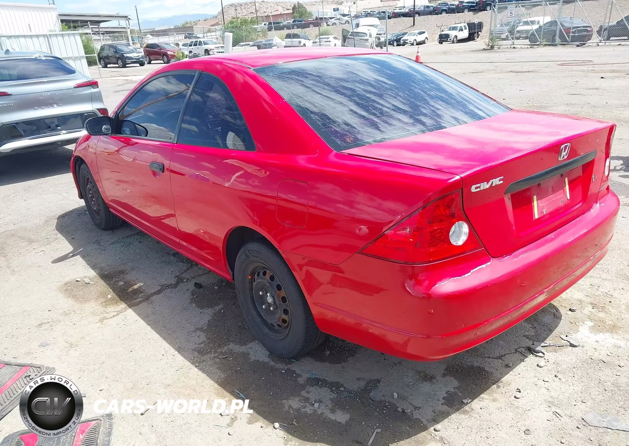 2004 Honda Civic Vp VIN:1HGEM22154L068425 - 3