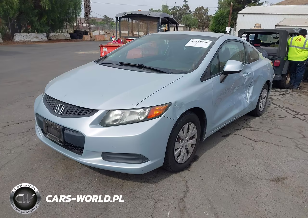 2012 Honda Civic Lx VIN:2HGFG3B50CH515937 - 2