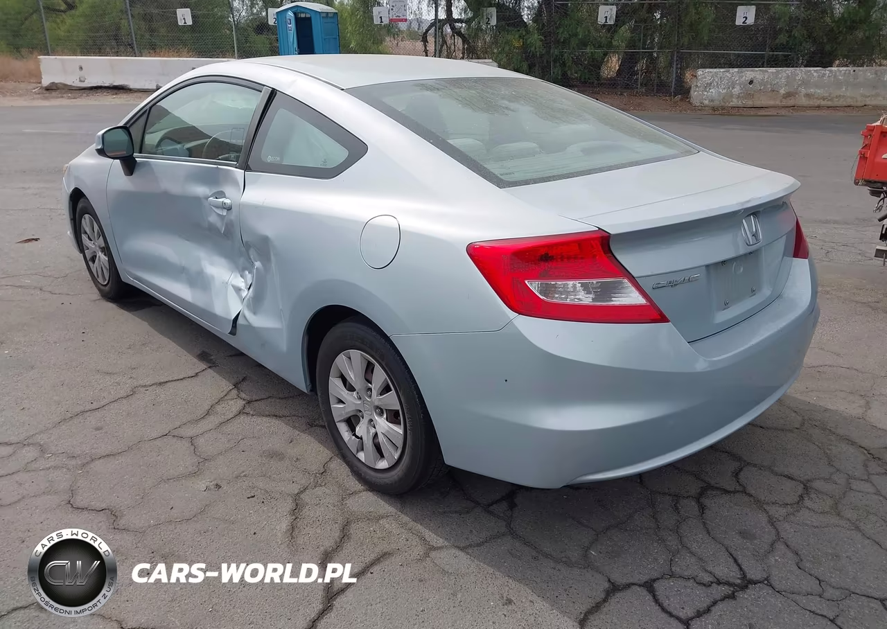 2012 Honda Civic Lx VIN:2HGFG3B50CH515937 - 3