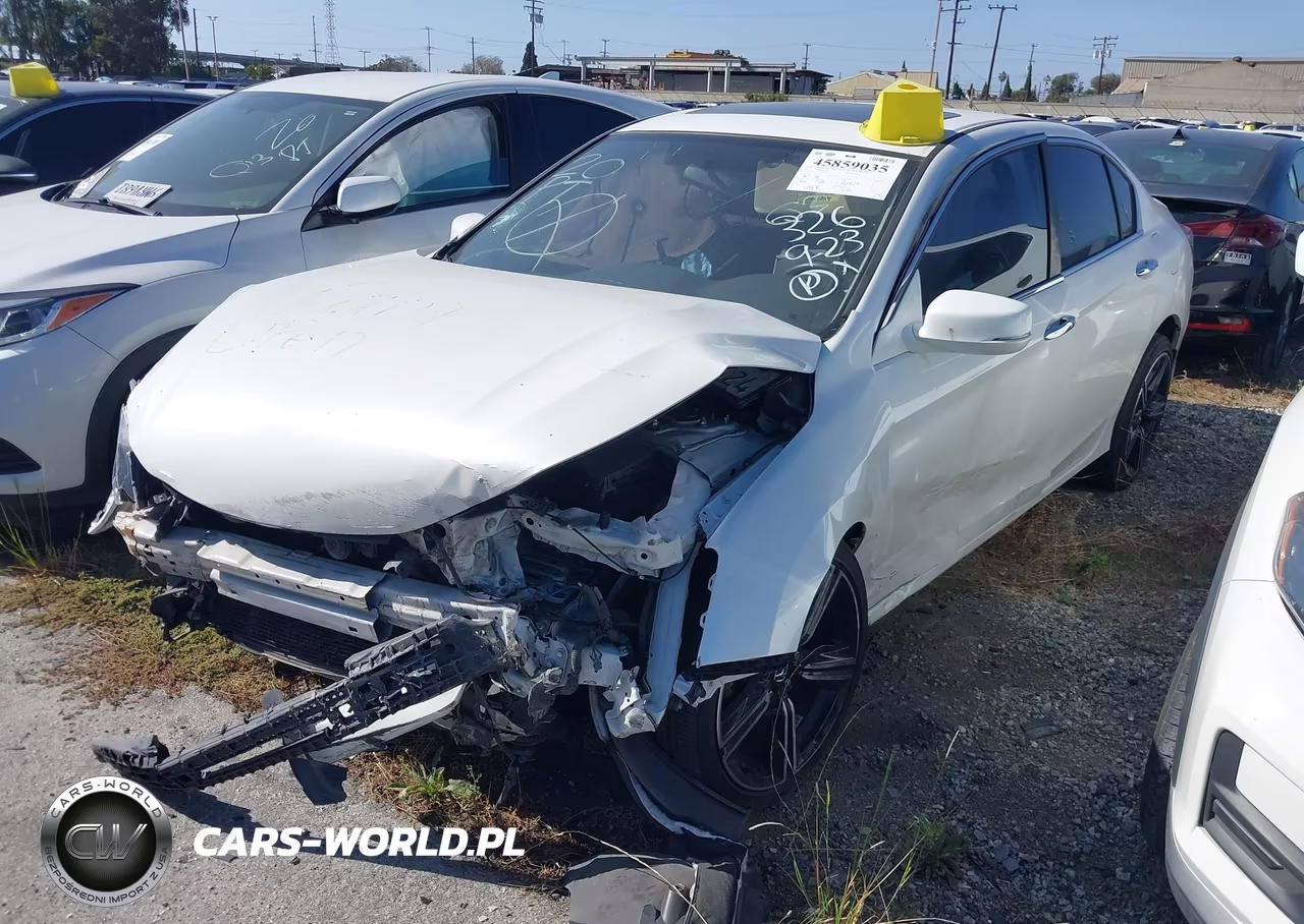 2016 Honda Accord Ex VIN:1HGCR2F7XGA011645 - 2