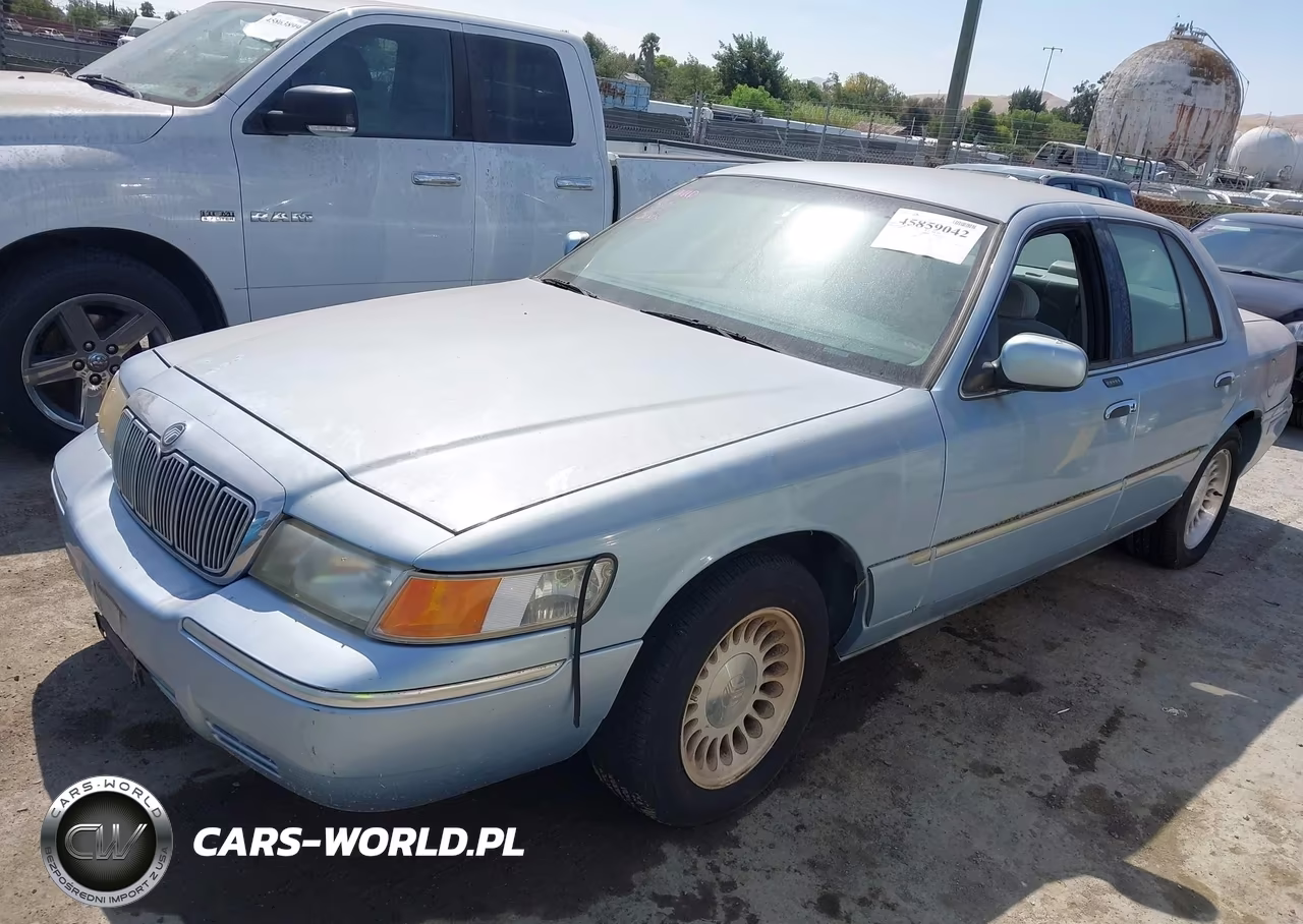 2000 Mercury Grand Marquis Ls VIN:2MEFM75WXYX671689 - 2