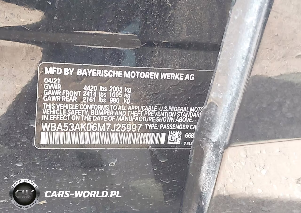 2021 BMW 228I Gran Coupe Sdrive VIN:WBA53AK06M7J25997 - 9