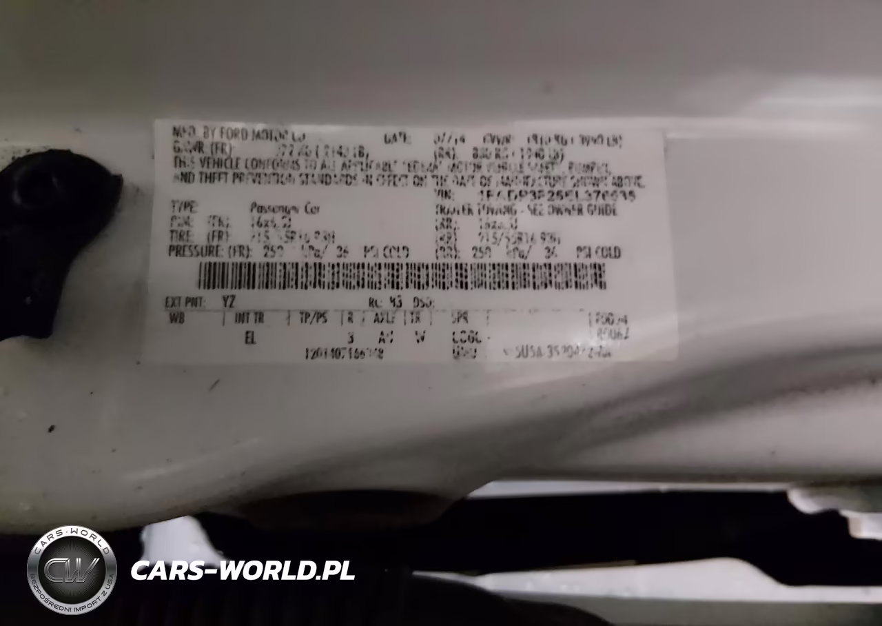 2014 Ford Focus Se VIN:1FADP3F25EL376535 - 9