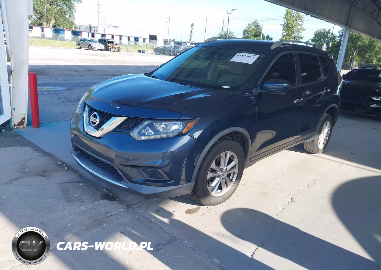 2016 Nissan Rogue S-Sl-Sv VIN:KNMAT2MT8GP698662 - 2