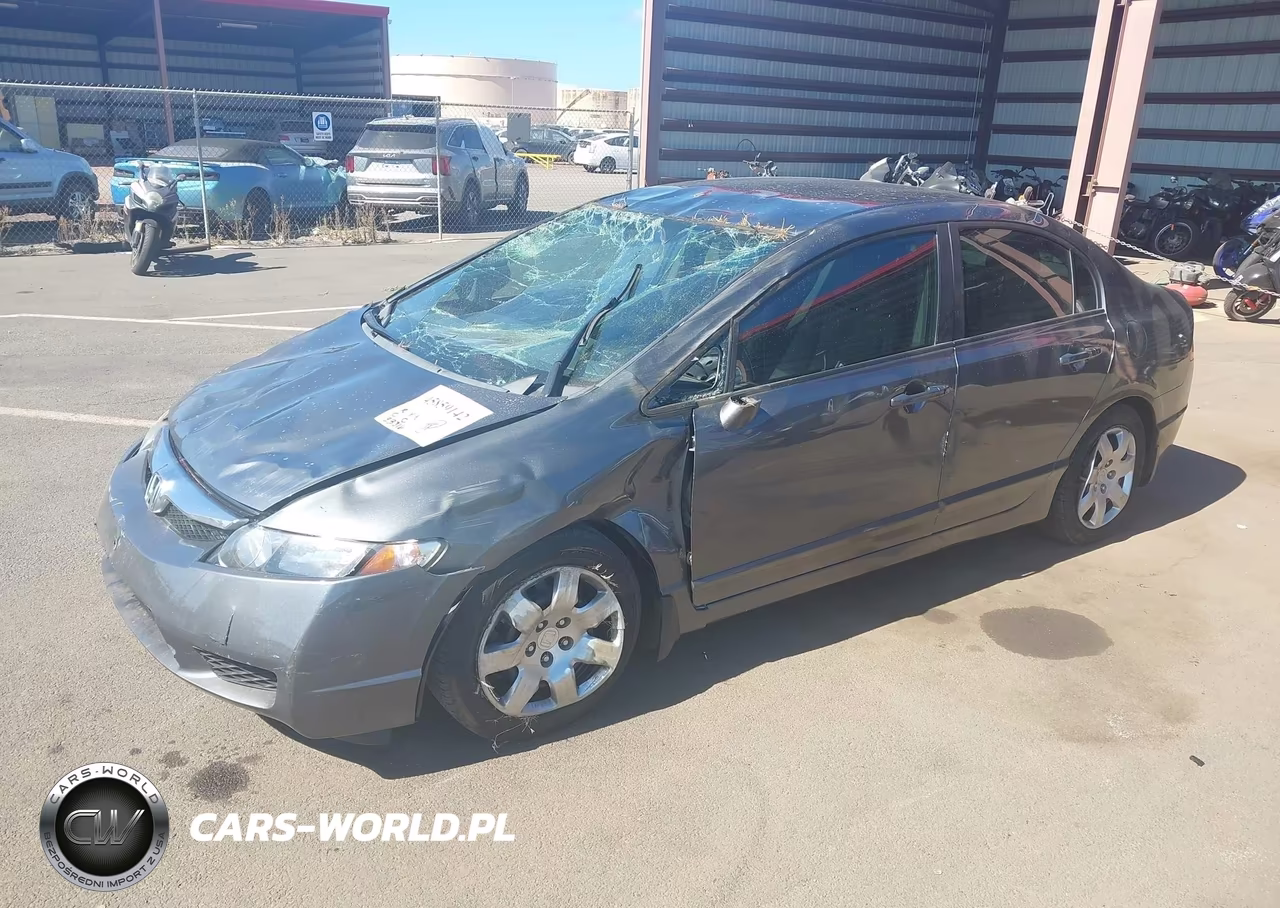 2009 Honda Civic Lx VIN:19XFA16569E023917 - 2