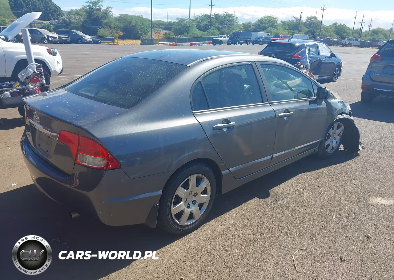 2009 Honda Civic Lx VIN:19XFA16569E023917 - 4