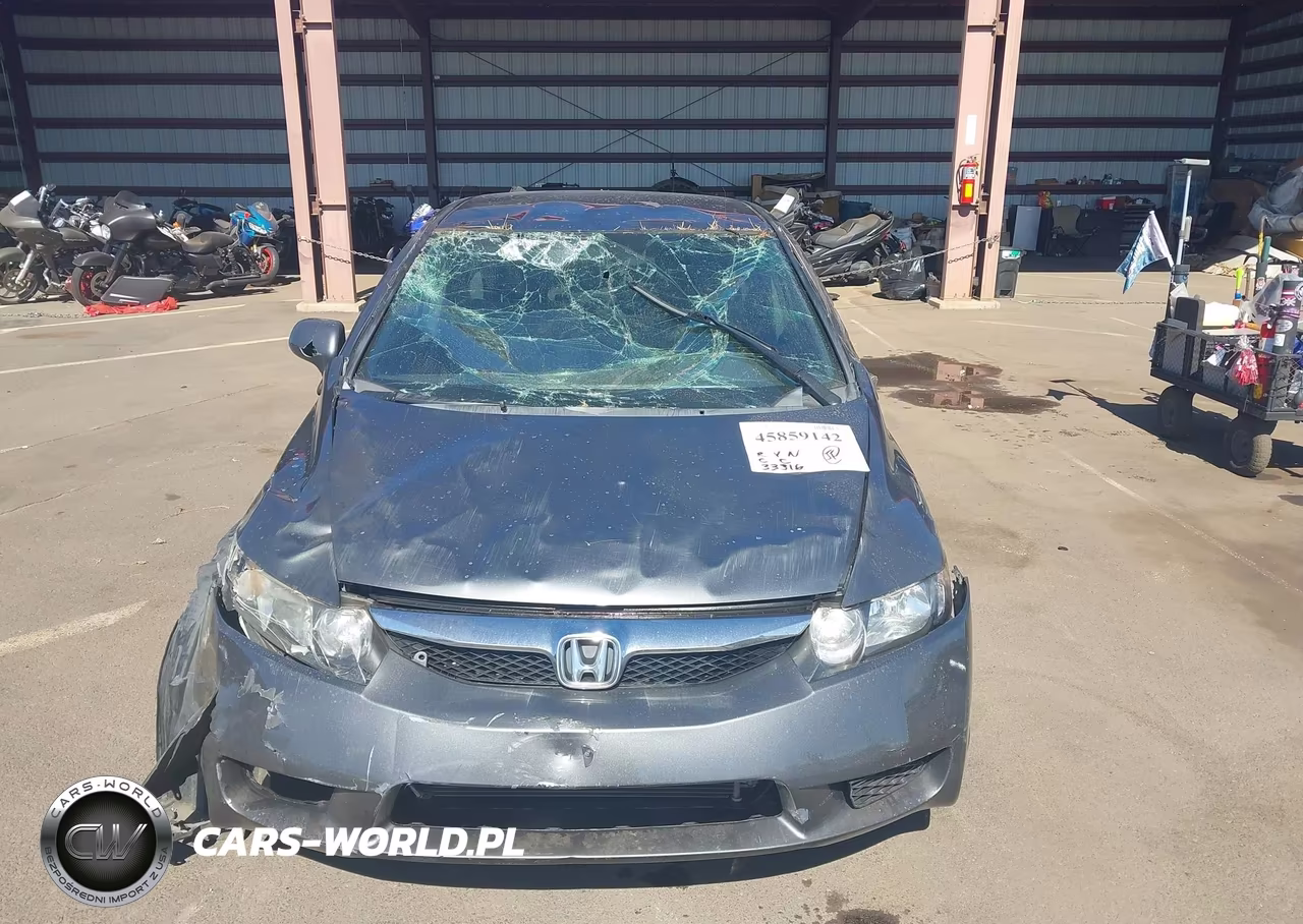 2009 Honda Civic Lx VIN:19XFA16569E023917 - 6
