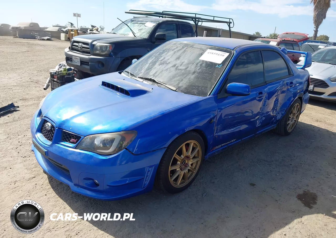 2007 Subaru Impreza Wrx Tr VIN:JF1GD756X7G513398 - 2