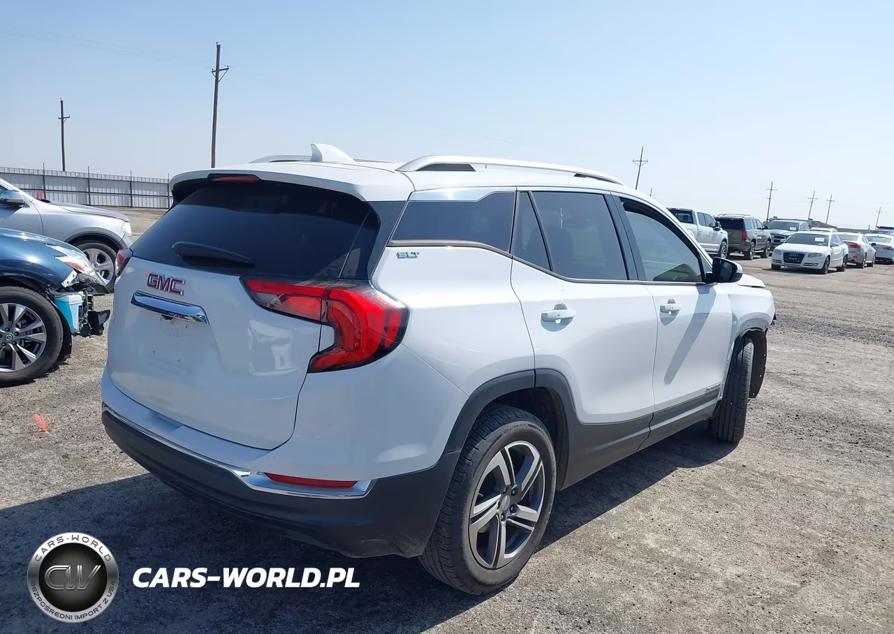 2020 GMC Terrain Fwd Slt VIN:3GKALPEVXLL235719 - 4