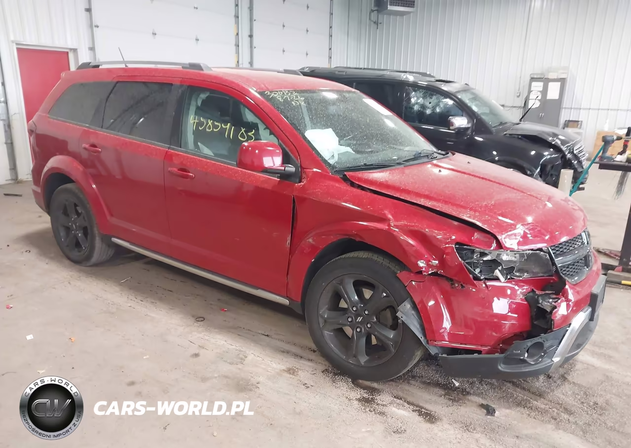 2018 Dodge Journey Crossroad Awd VIN:3C4PDDGG8JT340465 - 1