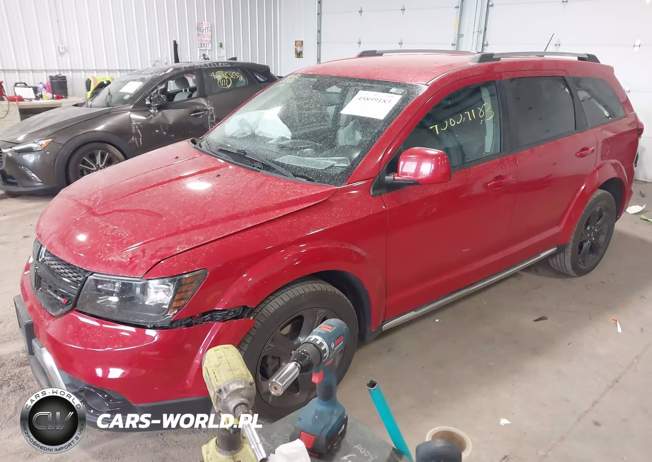 2018 Dodge Journey Crossroad Awd VIN:3C4PDDGG8JT340465 - 2