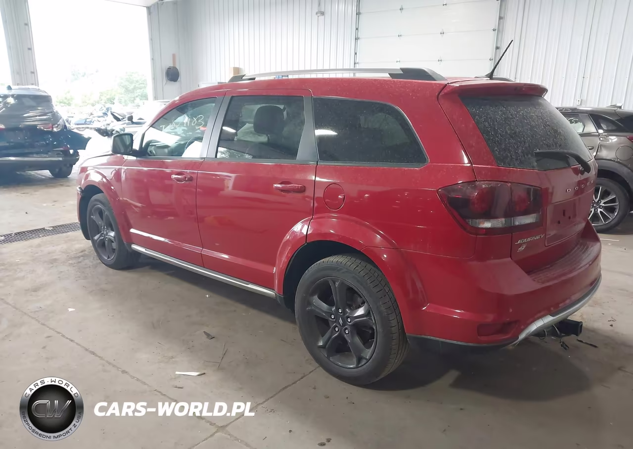 2018 Dodge Journey Crossroad Awd VIN:3C4PDDGG8JT340465 - 3