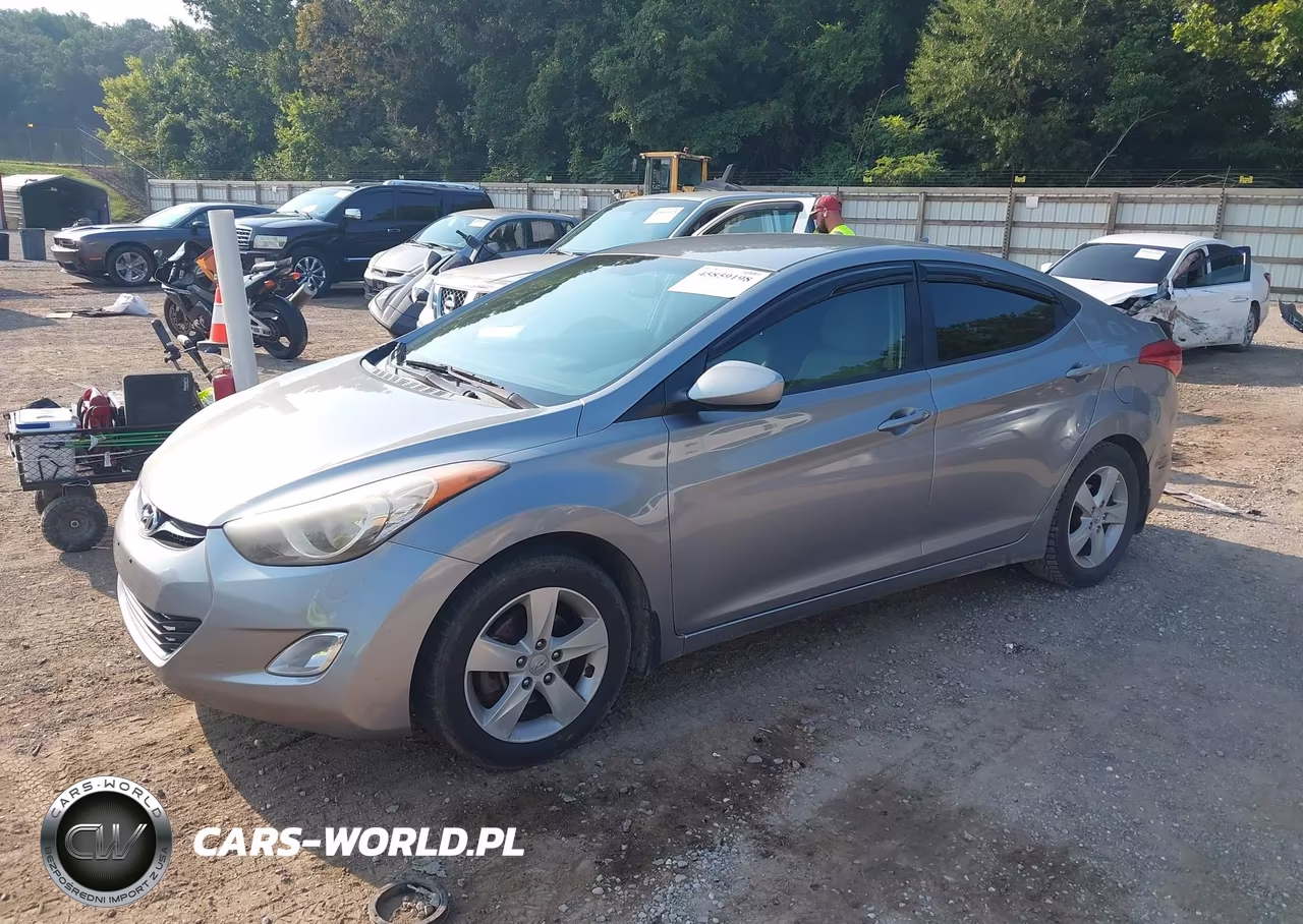 2013 Hyundai Elantra Gls VIN:KMHDH4AE7DU898098 - 2