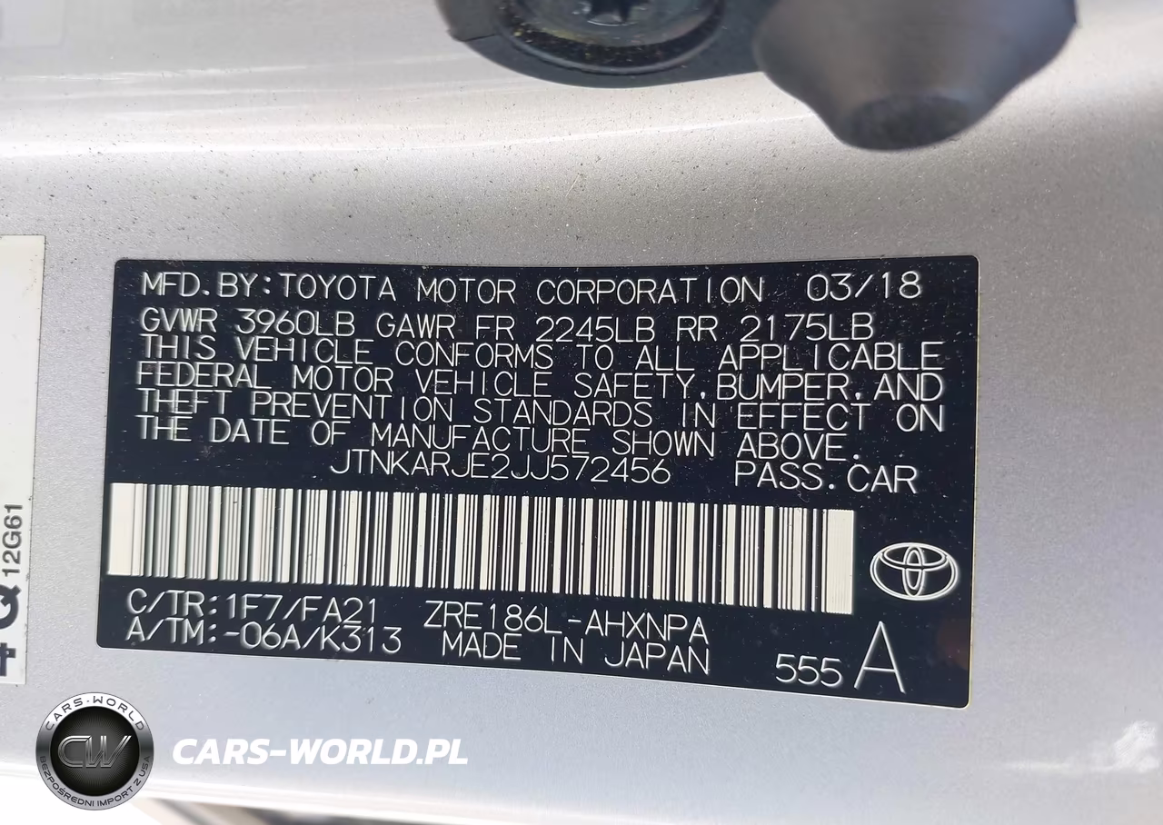 2018 Toyota Corolla Im VIN:JTNKARJE2JJ572456 - 9
