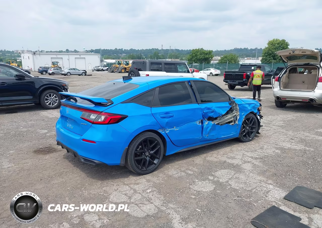 2022 Honda Civic Sport VIN:19XFL2H82NE017405 - 4