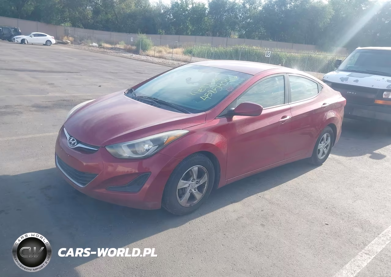 2015 Hyundai Elantra Se VIN:5NPDH4AE7FH647258 - 2