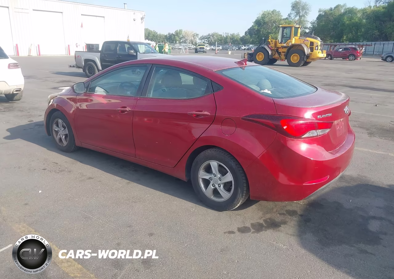 2015 Hyundai Elantra Se VIN:5NPDH4AE7FH647258 - 3