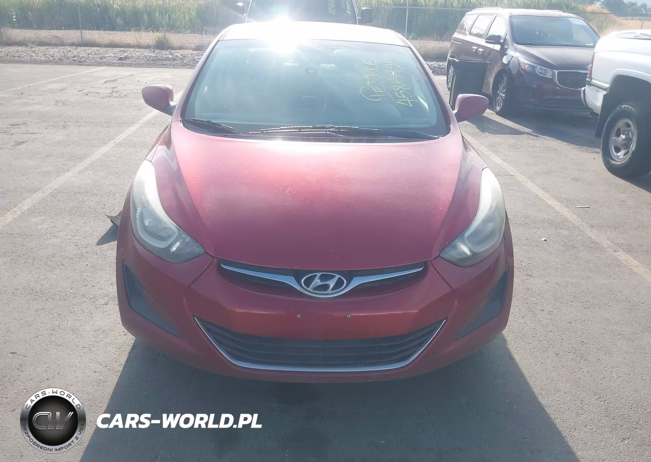 2015 Hyundai Elantra Se VIN:5NPDH4AE7FH647258 - 6