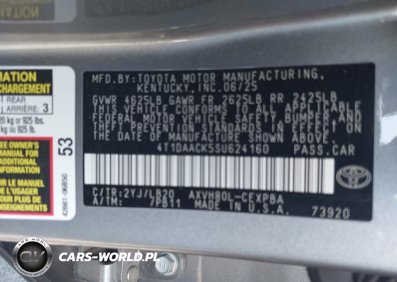 2025 Toyota Camry Xse VIN:4T1DAACK5SU624160 - 9