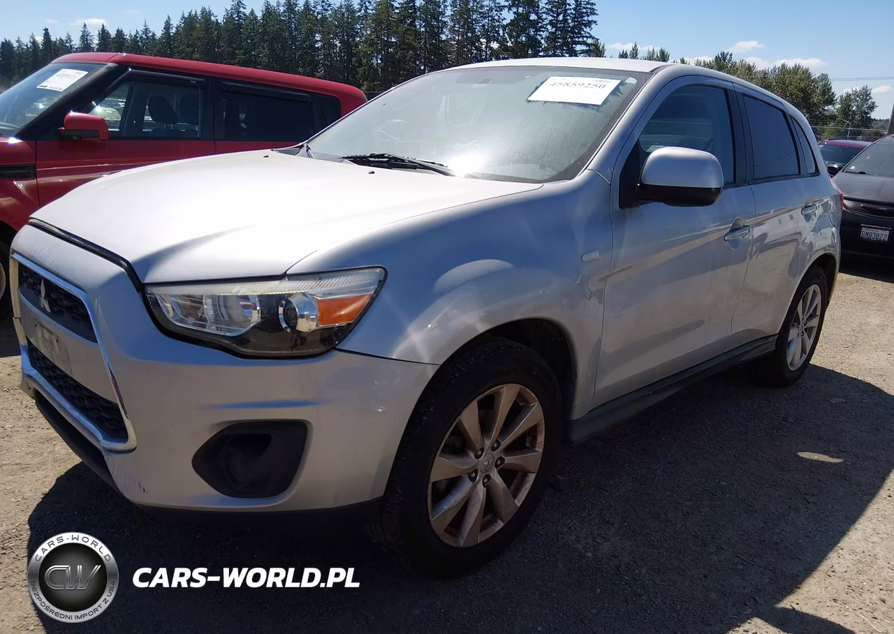 2014 Mitsubishi Outlander Sport Es VIN:4A4AP3AU4EE003859 - 2
