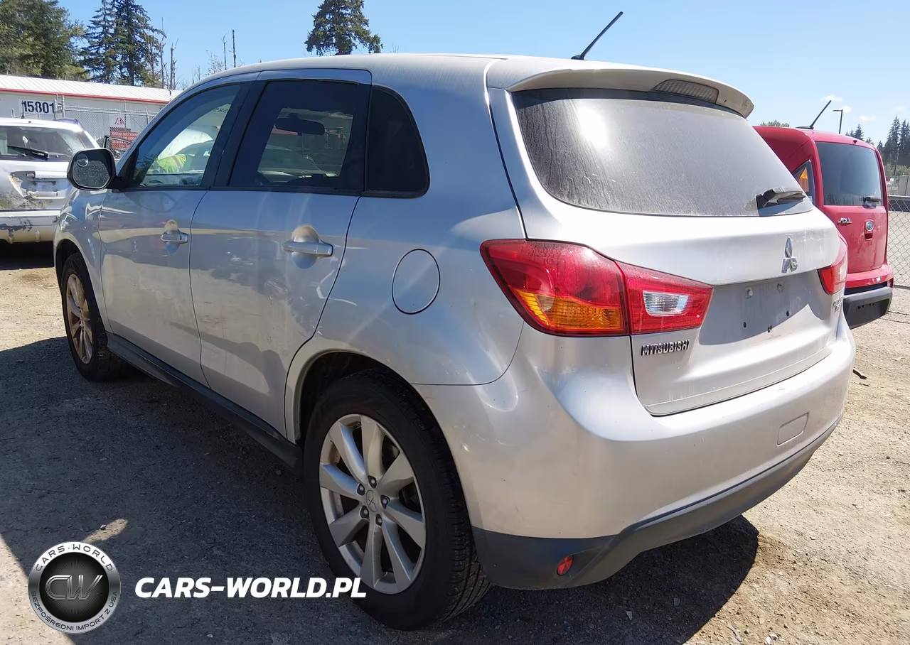 2014 Mitsubishi Outlander Sport Es VIN:4A4AP3AU4EE003859 - 3