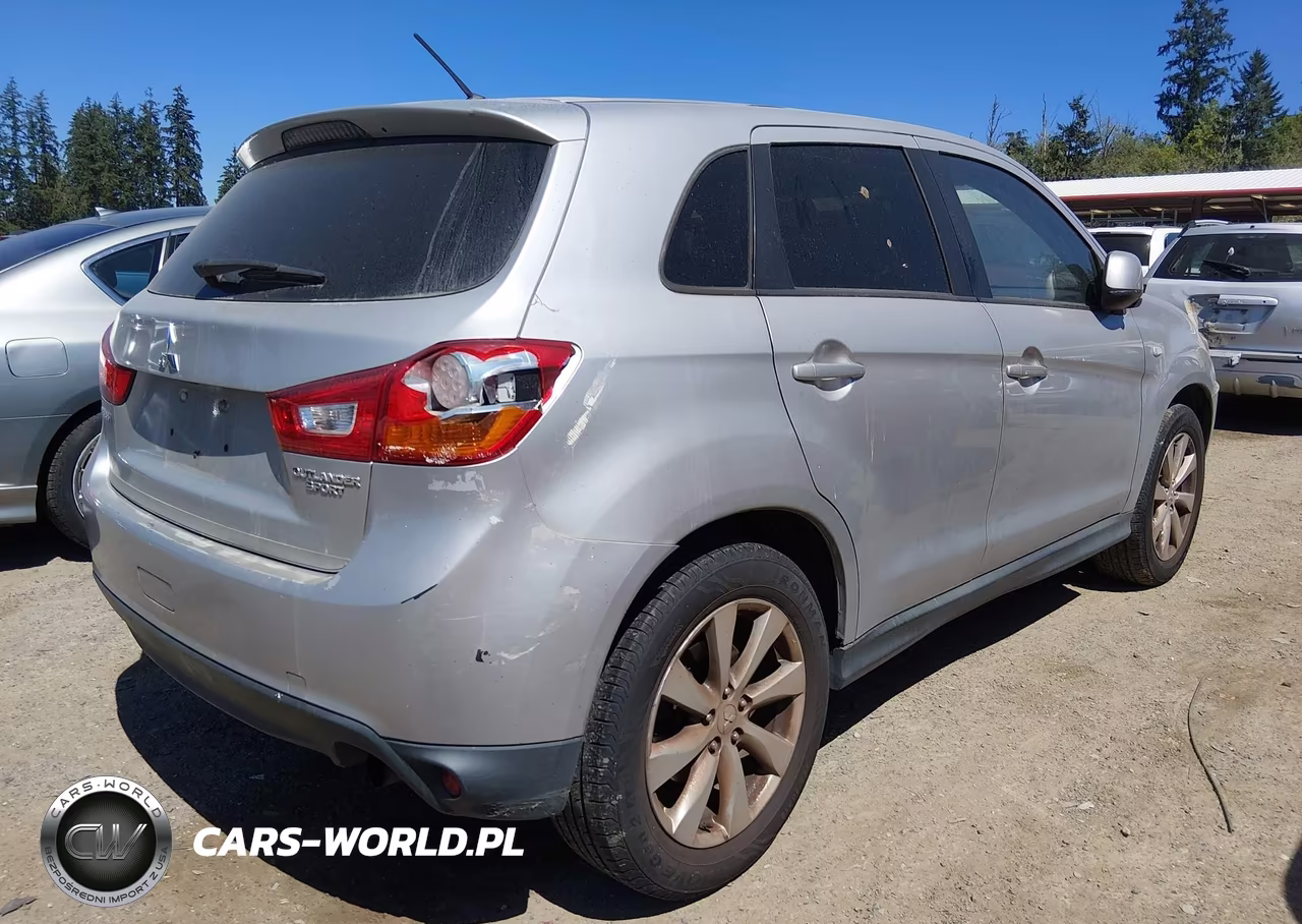 2014 Mitsubishi Outlander Sport Es VIN:4A4AP3AU4EE003859 - 4