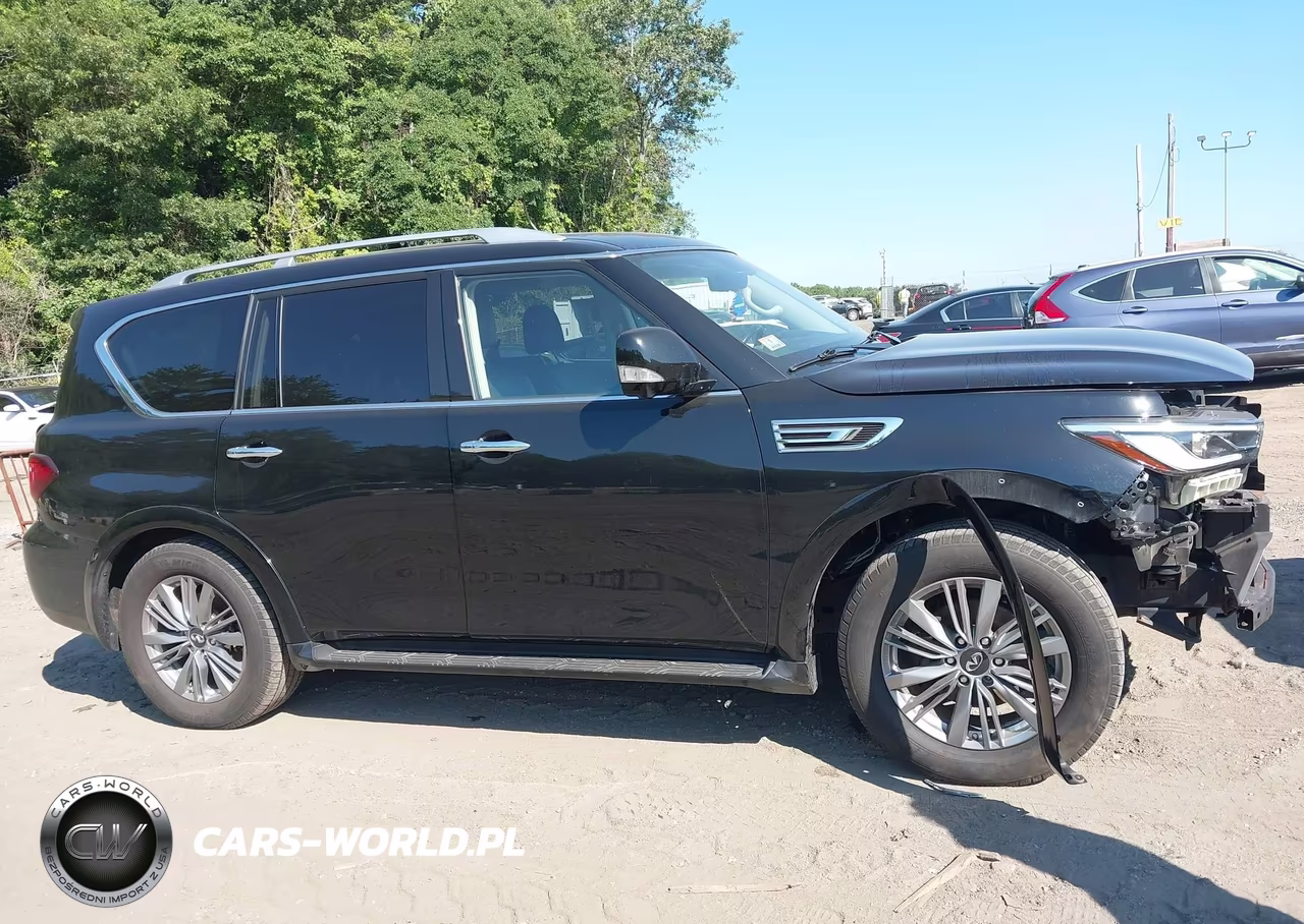 2021 Infiniti Qx80 Luxe Awd VIN:JN8AZ2AEXM9272304 - 13