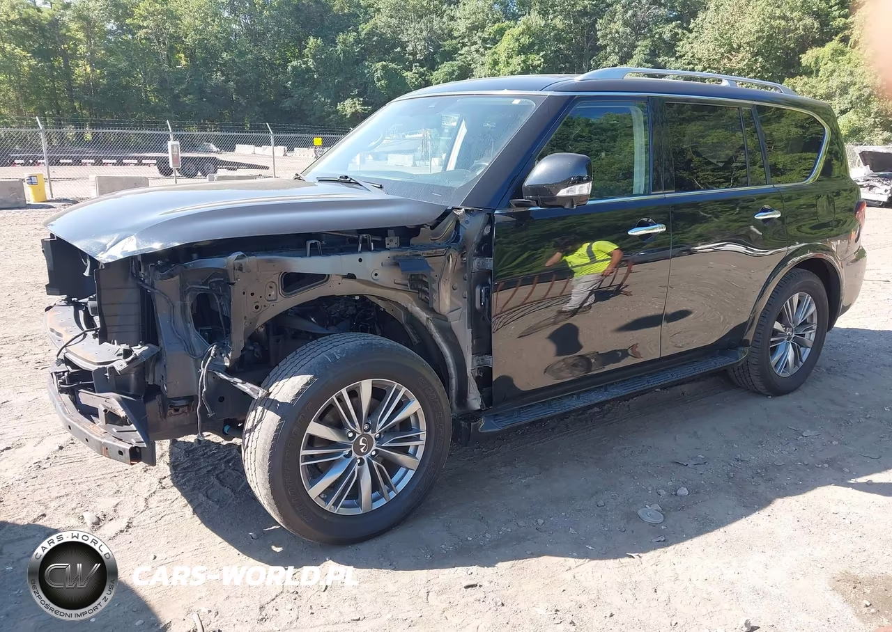 2021 Infiniti Qx80 Luxe Awd VIN:JN8AZ2AEXM9272304 - 2