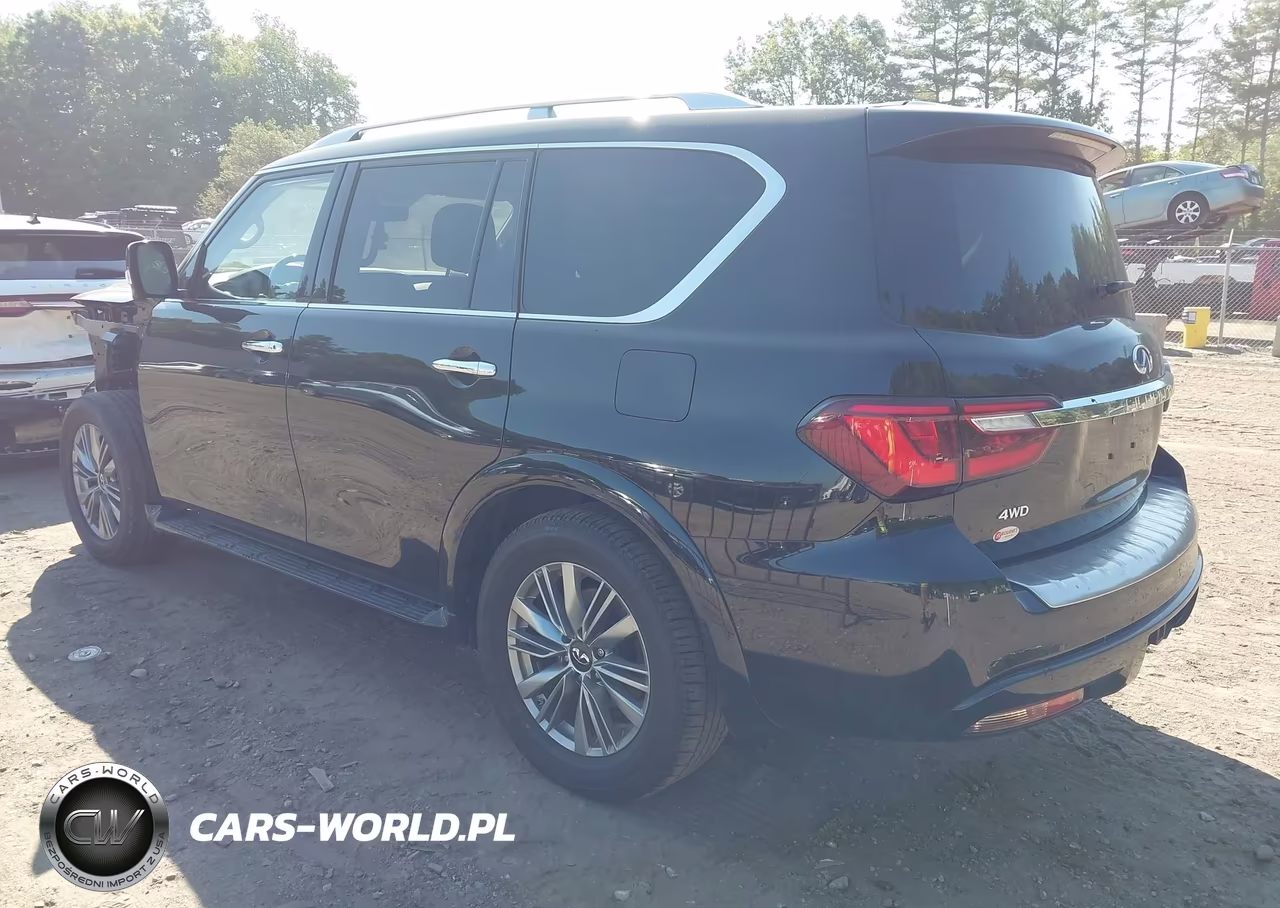2021 Infiniti Qx80 Luxe Awd VIN:JN8AZ2AEXM9272304 - 3