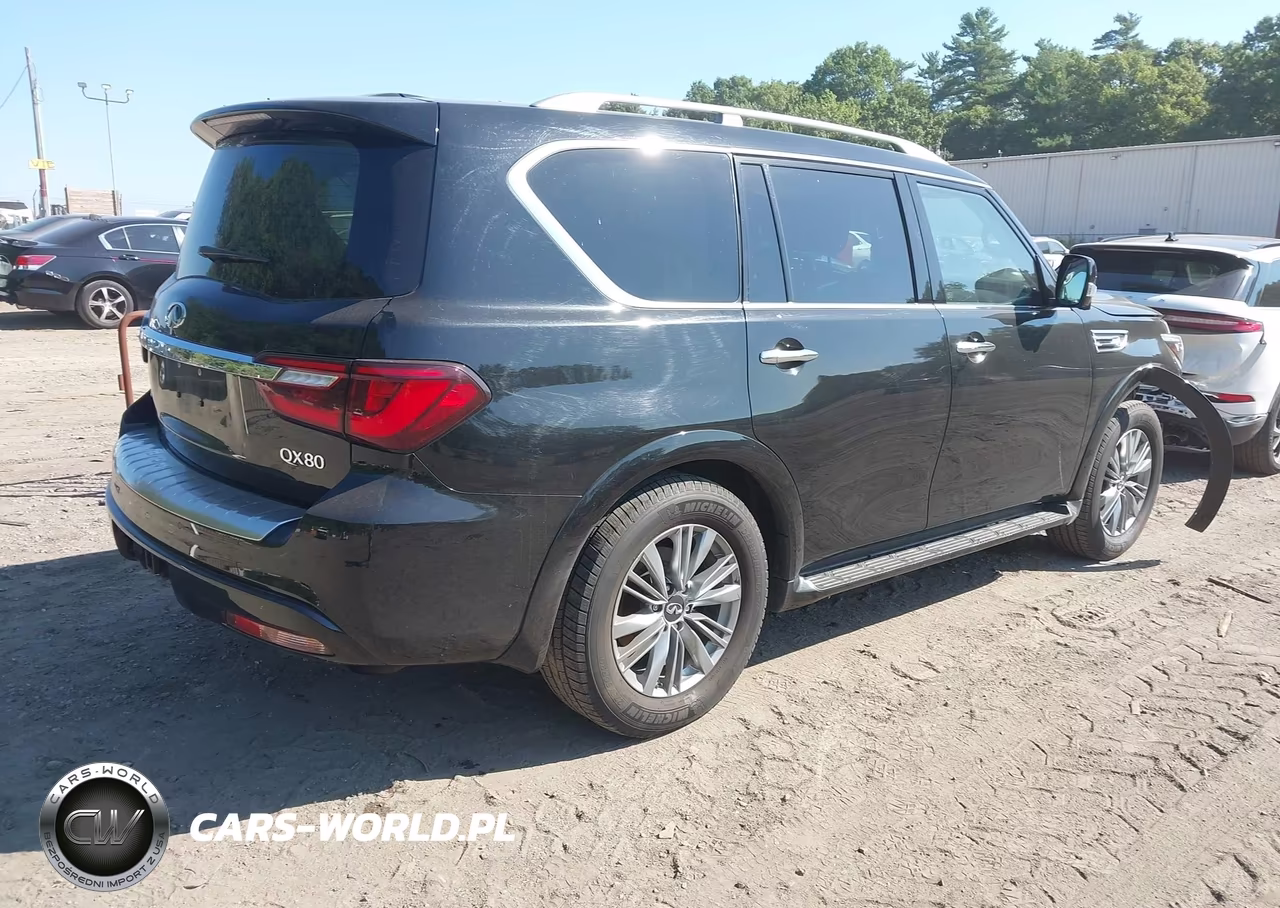 2021 Infiniti Qx80 Luxe Awd VIN:JN8AZ2AEXM9272304 - 4