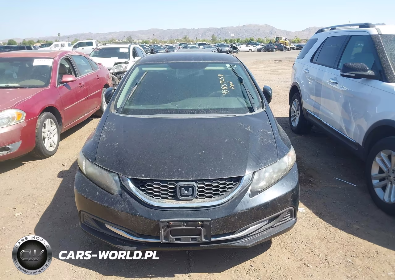 2014 Honda Civic Lx VIN:19XFB2F56EE003678 - 12
