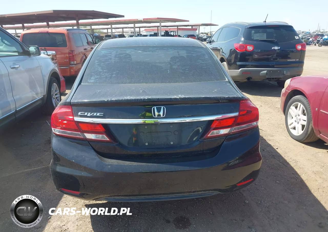 2014 Honda Civic Lx VIN:19XFB2F56EE003678 - 16