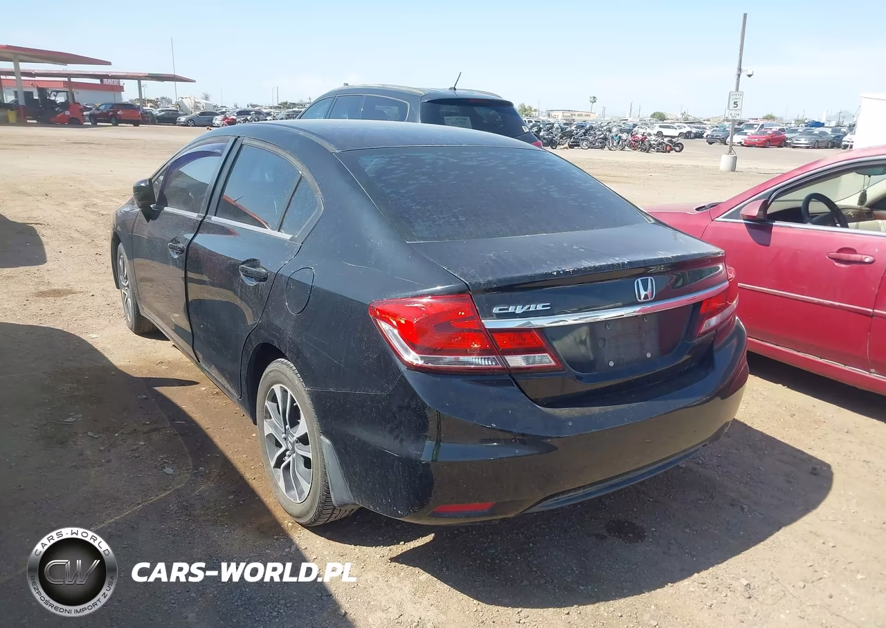 2014 Honda Civic Lx VIN:19XFB2F56EE003678 - 3
